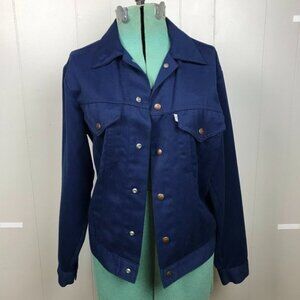 Classic Vintage 70's Navy Blue Type III Trucker Jacket 70505